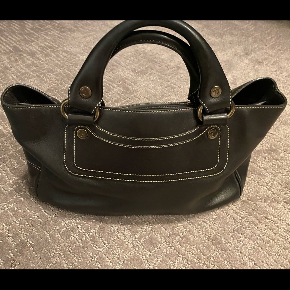 Celine Leather Boogie Bag Satchel